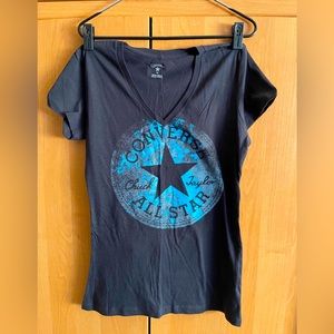 Converse All-Star V neck Classic fit shirt. Size: womens M